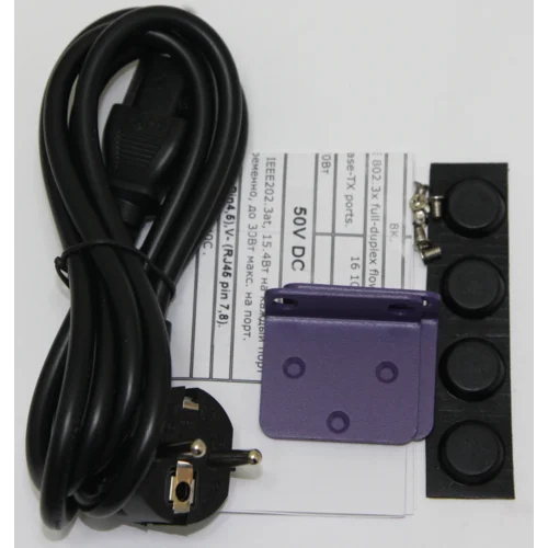 PoE коммутатор PUS-154-24-2 26-портовый неуправляемый 802.3af 24*10/100BASE-TX + 2*1000 Комбо (неполная комплектация)